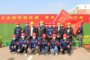 “青年突擊隊”的旗幟在河南三建項目一線高高飄揚！